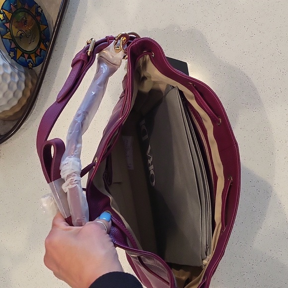 ORA DELPHINE Clair Bucket Bag Genuine Leather - Picture 5 of 15